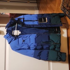 Obermeyer Blue and Green Ski Jacket. Worn a few times.